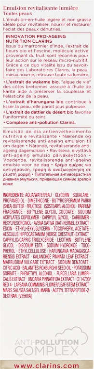 Эмульсия для лица - Clarins Nutri-Lumière Jour Nourishing Rejuvenating Day Emulsion — фото N3