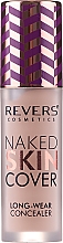 Духи, Парфюмерия, косметика Жидкий консилер - Revers Naked Skin Cover Long-Wear Concealer