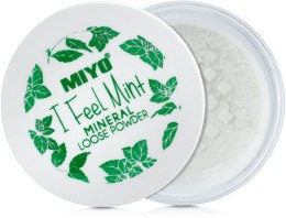 Мінеральна розсипчаста пудра - Miyo I Fell Mint Mineral Loose Powder — фото N1