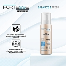 Балансирующая спрей-термозащита с антистатическим эффектом - Fortesse Professional Balance & Fresh Antistatic Spray — фото N2