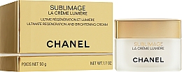Регенерувальний крем для сяйва шкіри - Chanel Sublimage La Cremè Lumière — фото N2