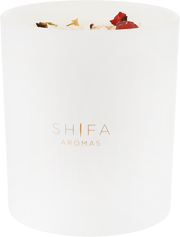 Свеча в стекле - Shifa Aromas Candle Glass Winter Icing