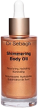 Мерцающее увлажняющее масло - Dr. Sebagh Shimmering Body Oil — фото N1