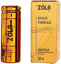 Парфумерія, косметика Нитка для розмітки 30 м, золота - Zola Gold Thread 