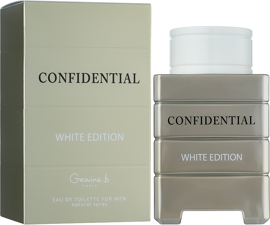Geparlys Gemina B. Confidential White Edition - Туалетная вода — фото N2