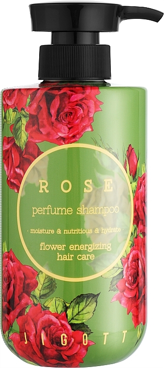 Шампунь для волосся "Троянда" - Jigott Rose Perfume Shampoo — фото N1