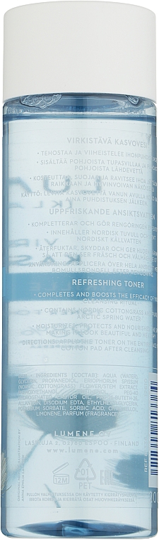 Освіжальний тонік для всіх типів шкіри - Lumene Klassikko Refreshing Toner — фото N5