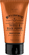 Духи, Парфюмерия, косметика Крем для рук - Scottish Fine Soaps Men’s Grooming Thistle & Black Pepper Hand Cream