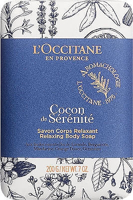 Мыло "Кокон безмятежности" - L'Occitane Cocon de Sérénité Relaxing Body Soap — фото N1