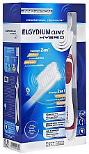 Духи, Парфюмерия, косметика Зубная щетка гибридная, красная - Elgydium Clinic Hybrid Toothbrush