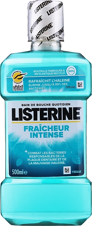 Ополаскиватель для полости рта "Интенсивная свежесть" - Listerine Intense Freshness — фото N1