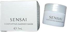 Крем‑маска для чувствительной кожи - Sensai Comforting Barrier Mask (пробник) — фото N1