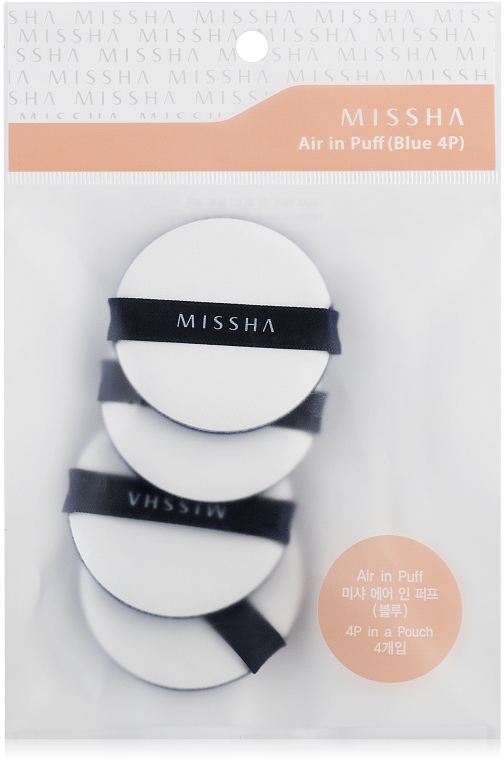 Набор спонжей для макияжа - Missha Air In Puff Blue — фото N3