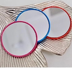 Парфумерія, косметика Кишенькове дзеркало "CM-04", рожеве - Deni Carte
