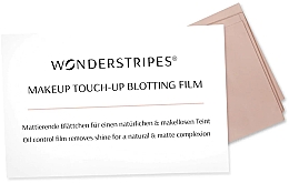 Матувальні серветки для обличчя - Wonderstripes Touch-up Blotting Film — фото N2