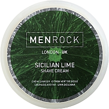 Парфумерія, косметика Крем для гоління - Men Rock Sicilian Lime Shave Cream