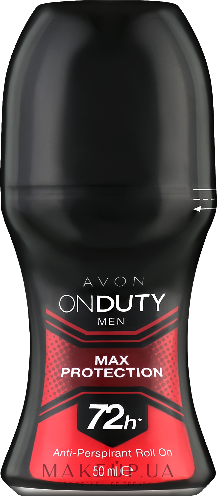 Дезодорант-антиперспирант для мужчин - Avon On Duty Men Max Protection Deodorant Rol On 72H — фото 50ml