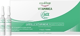 Парфумерія, косметика Відновлювальні вітамінні ампули для обличчя - Equilibra Vitaminica Restoring Vitamin Ampoules