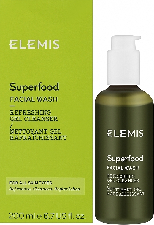 Гель для вмивання з омега-комплексом - Elemis Superfood Facial Wash — фото N2