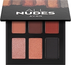Палетка тіней для повік - Avon All Nudes — фото N1