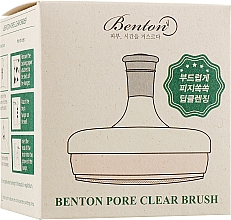 Силіконова щіточка для глибокого очищення обличчя - Benton Pore Clear Brush — фото N4