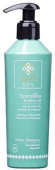 Детокс-шампунь для волосся - Olive Spa Spirulina Detox Shampoo — фото N1