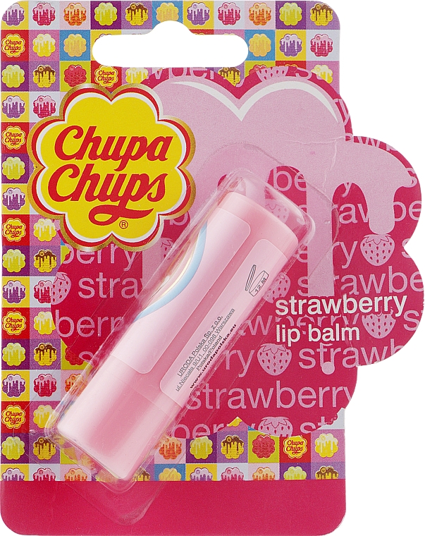 Бальзам для губ - Bi-es Chupa Chups Strawberry — фото N1