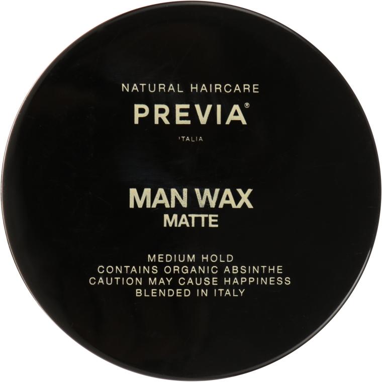 Воск середньої фіксації - Previa Man Wax Matte — фото N1