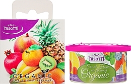Автомобільний сухий ароматизатор у банці "Fassion Fruit" - Tasotti Organic — фото N2