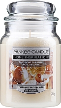 Ароматическая свеча в банке - Yankee Candle Home Inspiration Glistening Christmas — фото N2