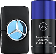 Mercedes-Benz Mercedes-Benz Man - Набор (edt/50ml + deo/75g) — фото N2