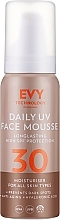 Духи, Парфюмерия, косметика Ежедневный защитный мусс для лица - EVY Technology Daily UV Face Mousse SPF30
