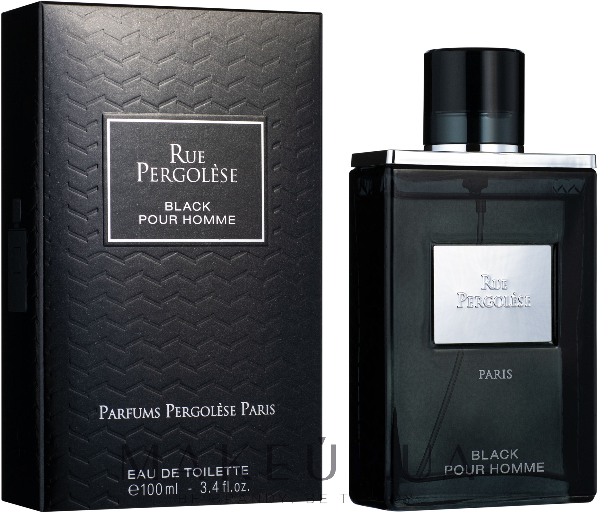 Parfums Pergolese Paris Rue Pergolese Black Pour Homme - Туалетная вода — фото 100ml
