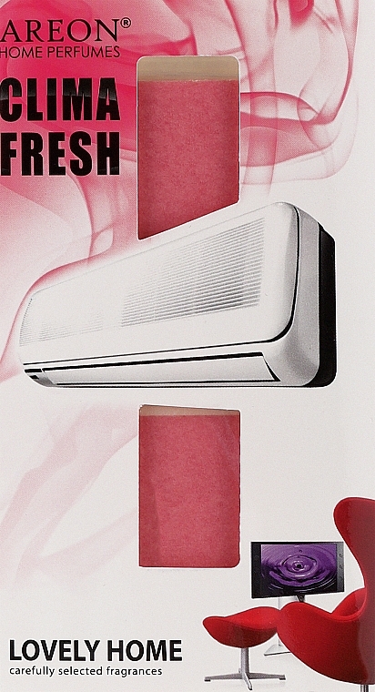 Ароматизатор для кондиціонера - Areon Home Perfume Clima Fresh Lovely Home — фото N1