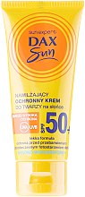 Духи, Парфюмерия, косметика Солнцезащитный крем для лица с аргановым маслом - DAX Sun Protective Face Cream SPF 50
