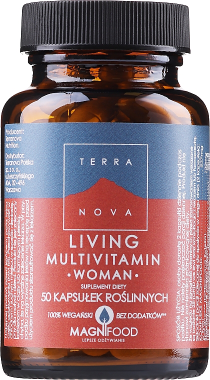 Пищевая добавка - Terranova Multivitamin Woman — фото N1