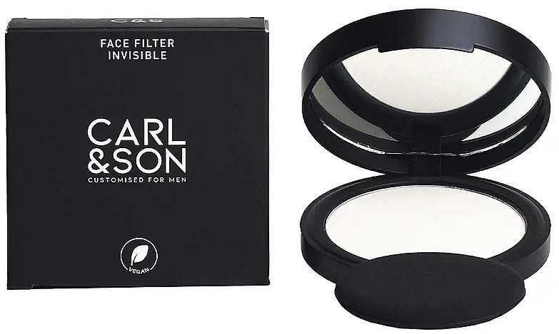 Напівпрозора пудра для обличчя - Carl&Son Face Filter Invisible — фото N1