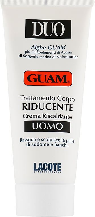 Крем для тела с разогревающим эффектом "Стройный силуэт" - Guam Duo Trattamento Corpo Raducente — фото N1