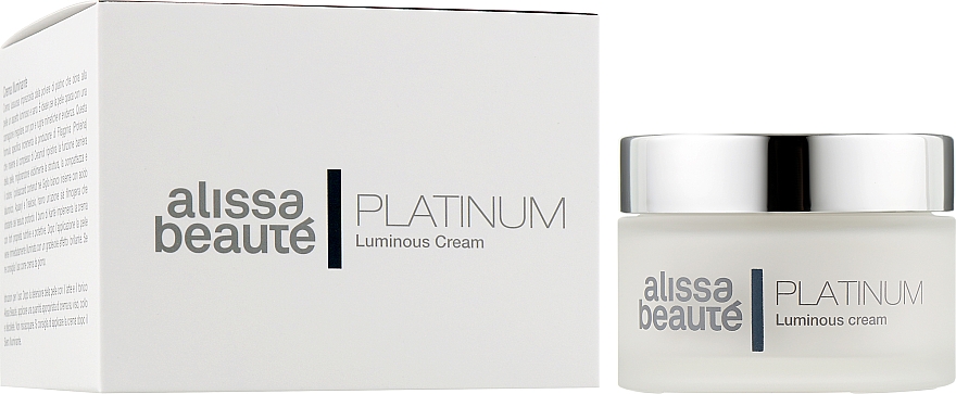 Освітлювальний крем для обличчя - Alissa Beaute Platinum Luminous Cream — фото N2