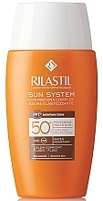 Парфумерія, косметика Сонцезахисний тонувальний флюїд для обличчя SPF50 - Rilastil Sun System Comfort Colour Fluid SPF 50
