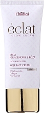 Крем для лица с коллагеном и экстрактом французской розы - L'biotica Eclat Clow Cream  — фото N2