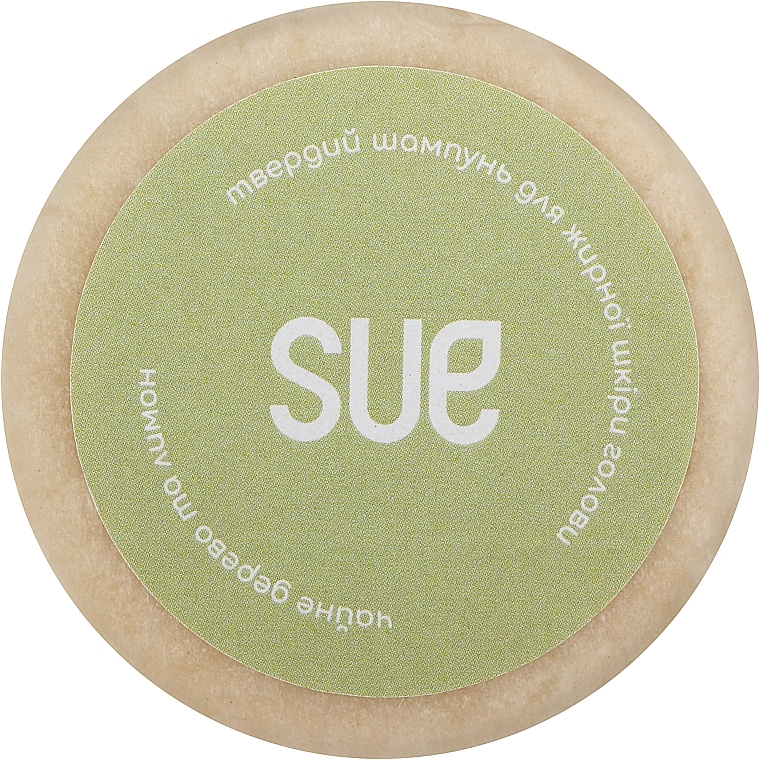 Твердый шампунь для волос "Чайное дерево и лимон" в крафтовой упаковке - Sue  — фото N1