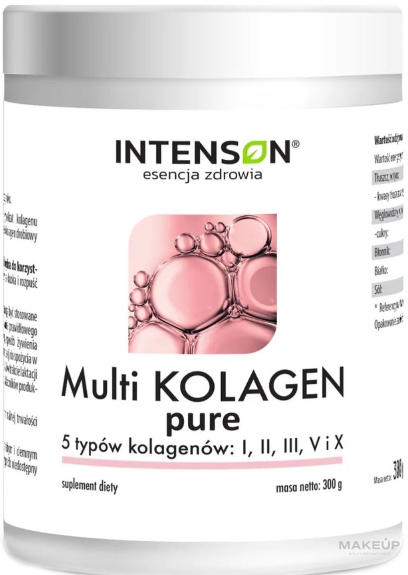 Биологически активная добавка "Мульти коллаген" - Intenson Multi Kolagen Pure — фото 300g