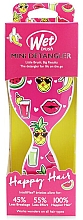 Мініщітка для волосся - Wet Brush Mini Detangler Happy Hair Brush Smiley Pineapple — фото N2