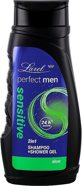 Шампунь і гель для душу з алое - Marcon Avista Perfect Men Shampoo and Shower Gel — фото N1