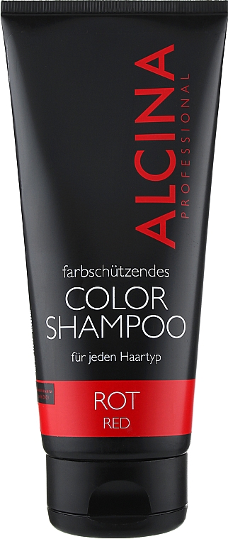 Шампунь відтіночний червоний - Alcina Color Shampoo Red — фото N1