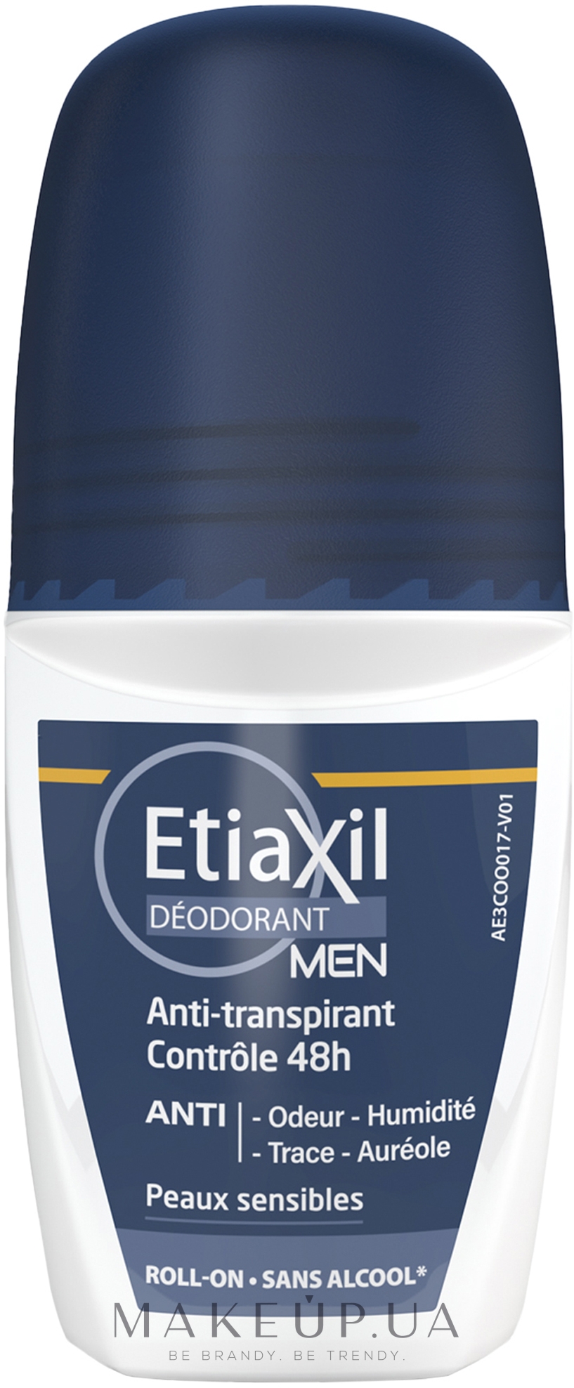 Антиперспирант шариковый, мужской - Etiaxil Men Antiperspirant Deodorant Protection 48H Roll-on — фото 50ml