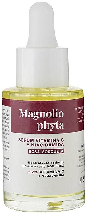 Сироватка для обличчя з вітаміном C і ніацинамідом - Magnoliophyta Vitamin C & Niacinamide Facial Serum — фото N1