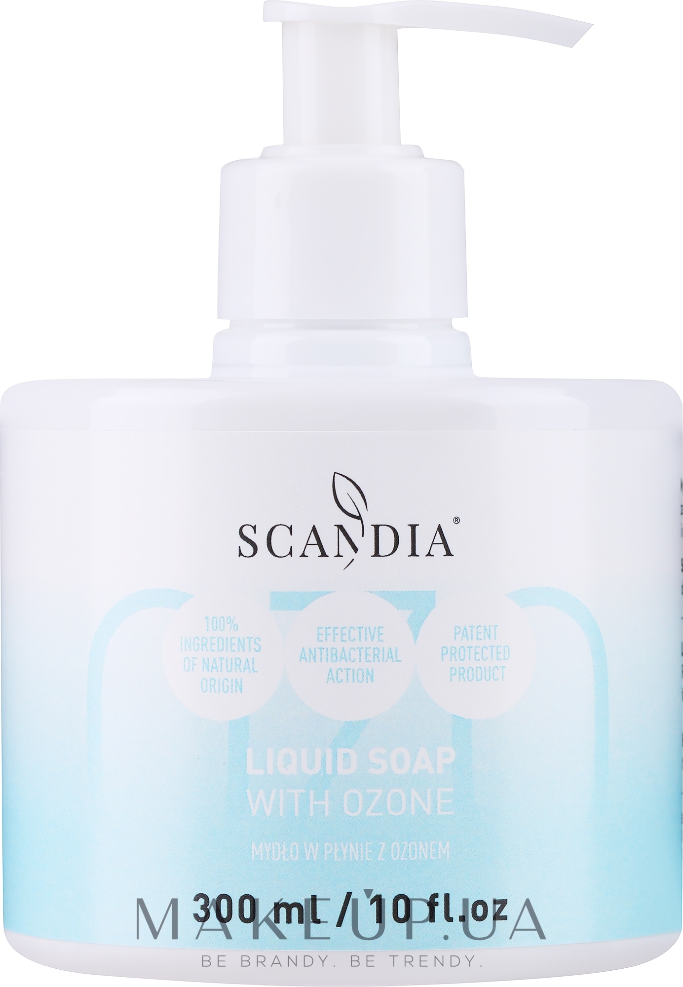 Антибактериальное жидкое мыло с озоном - Scandia Cosmetics Ozo Liquid Soap With Ozone — фото 300ml