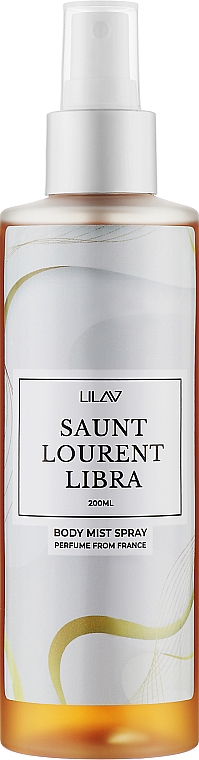 Парфюмированный спрей для тела - Lilav Saunt Lourent Libra — фото N1